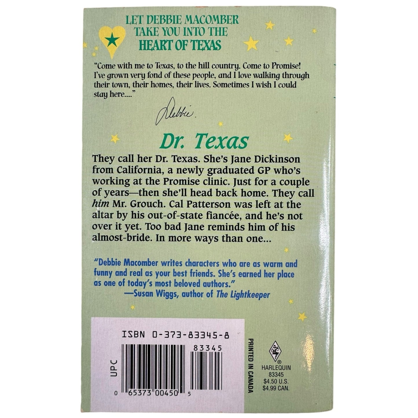 Dr. Texas by Debbie Macomber (Paperback)