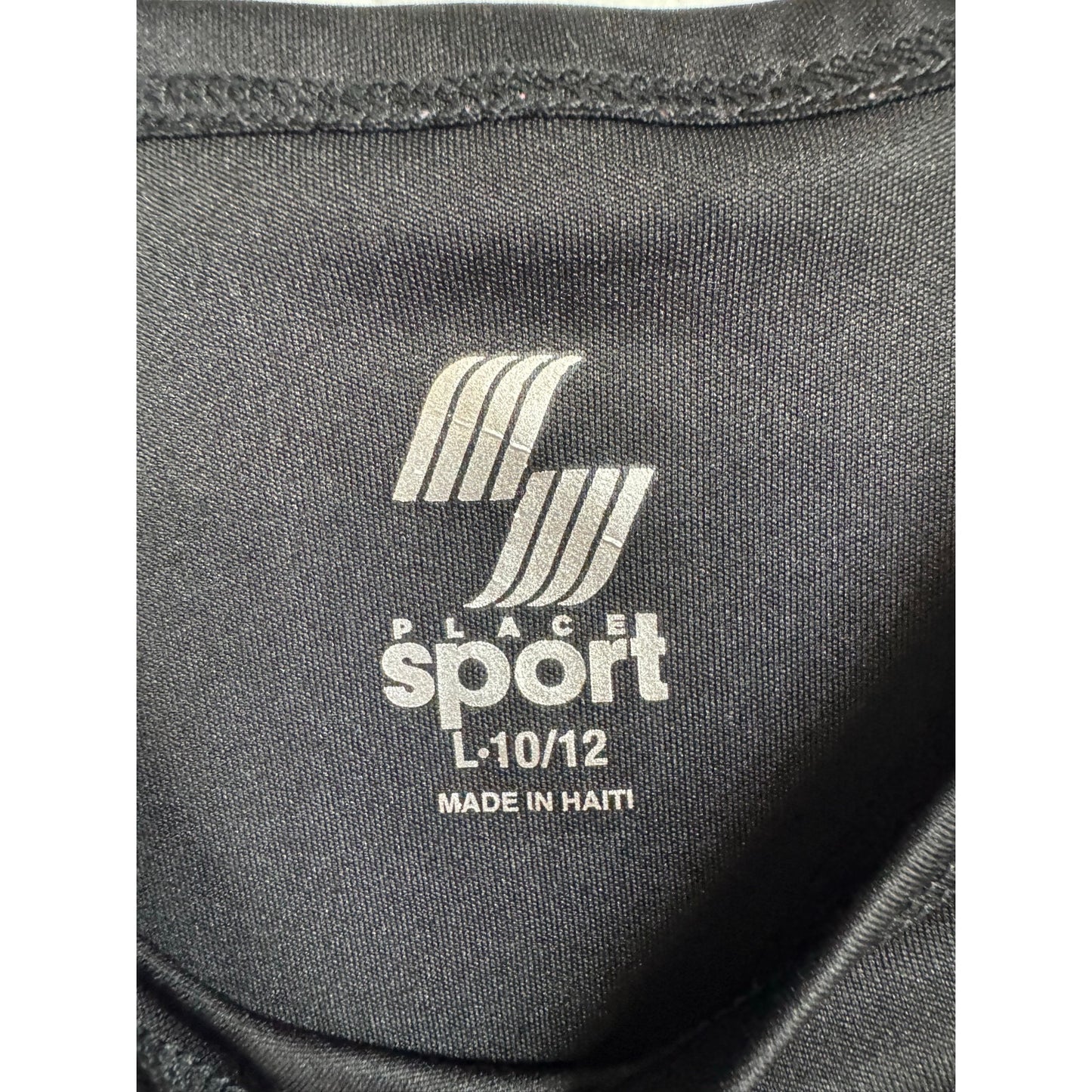 The Children's Place Sport Black Sleeveless Tank Top Boy's Large 10/12