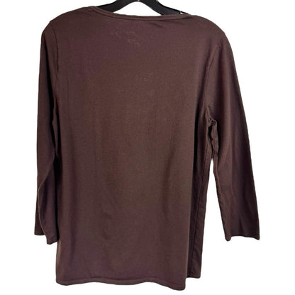 Faded Glory 3/4 Sleeve Top Women's Size Large