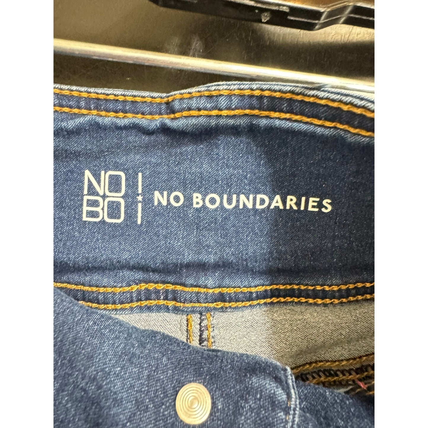 No Boundaries Blue Denim Shorts Women's 5