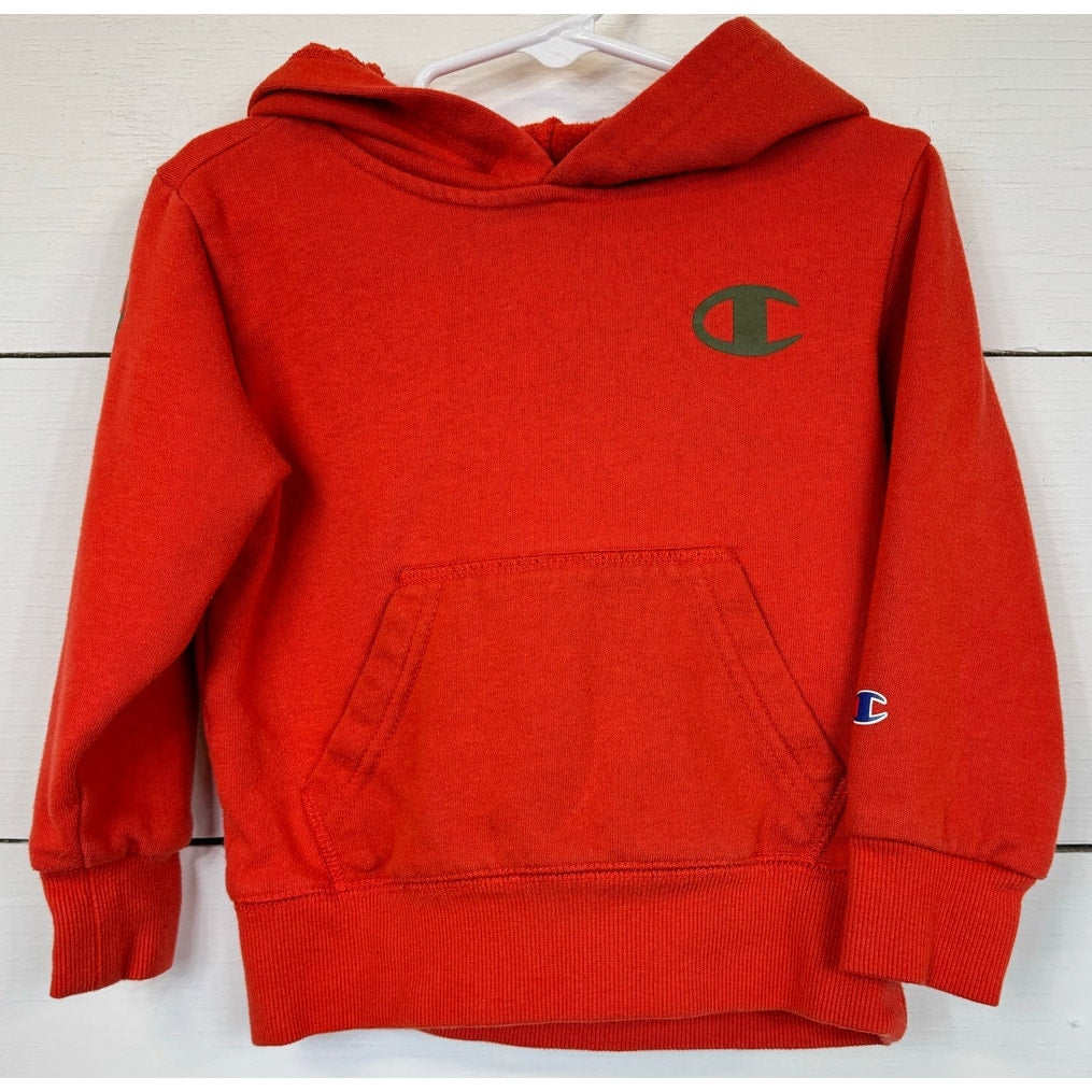 Champion Orange Hoodie Boy's Size 4