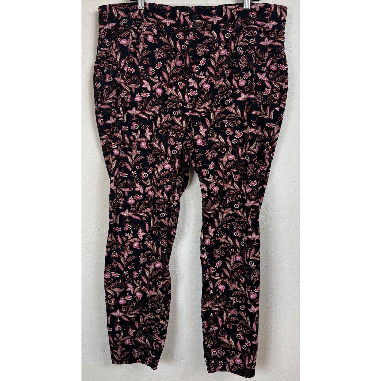 Terra And Sky Black Skinny Pants Women's  Size 20w-22w