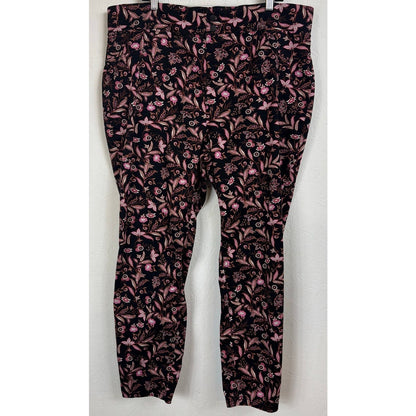 Terra And Sky Black Skinny Pants Women's  Size 20w-22w