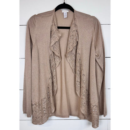 Chico's Long Sleeve Cardigan Women's Size 2