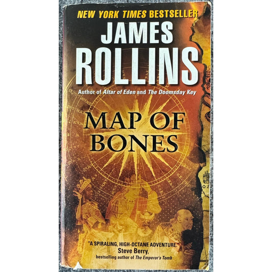 Map of Bones by James Rollins (Paperback)