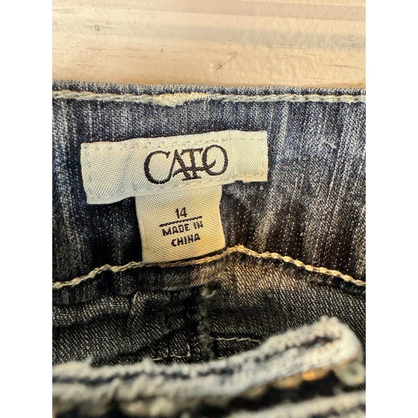 Cato Denim Capri Women's Size 14