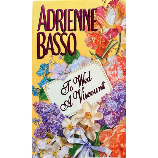 To Wed a Viscount by Adrienne Basso (Paperback)