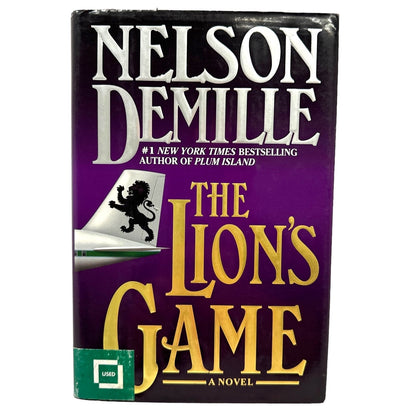 The Lion's Game by Nelson DeMille (2000, Hardcover)