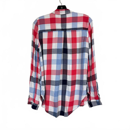So Long sleeve Button Up Shirt Women's Size Medium