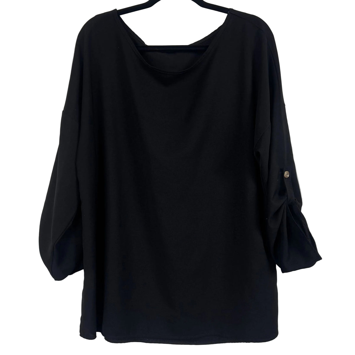 2XL Black Long Sleeve Blouse Women's size 2XL - Image 1