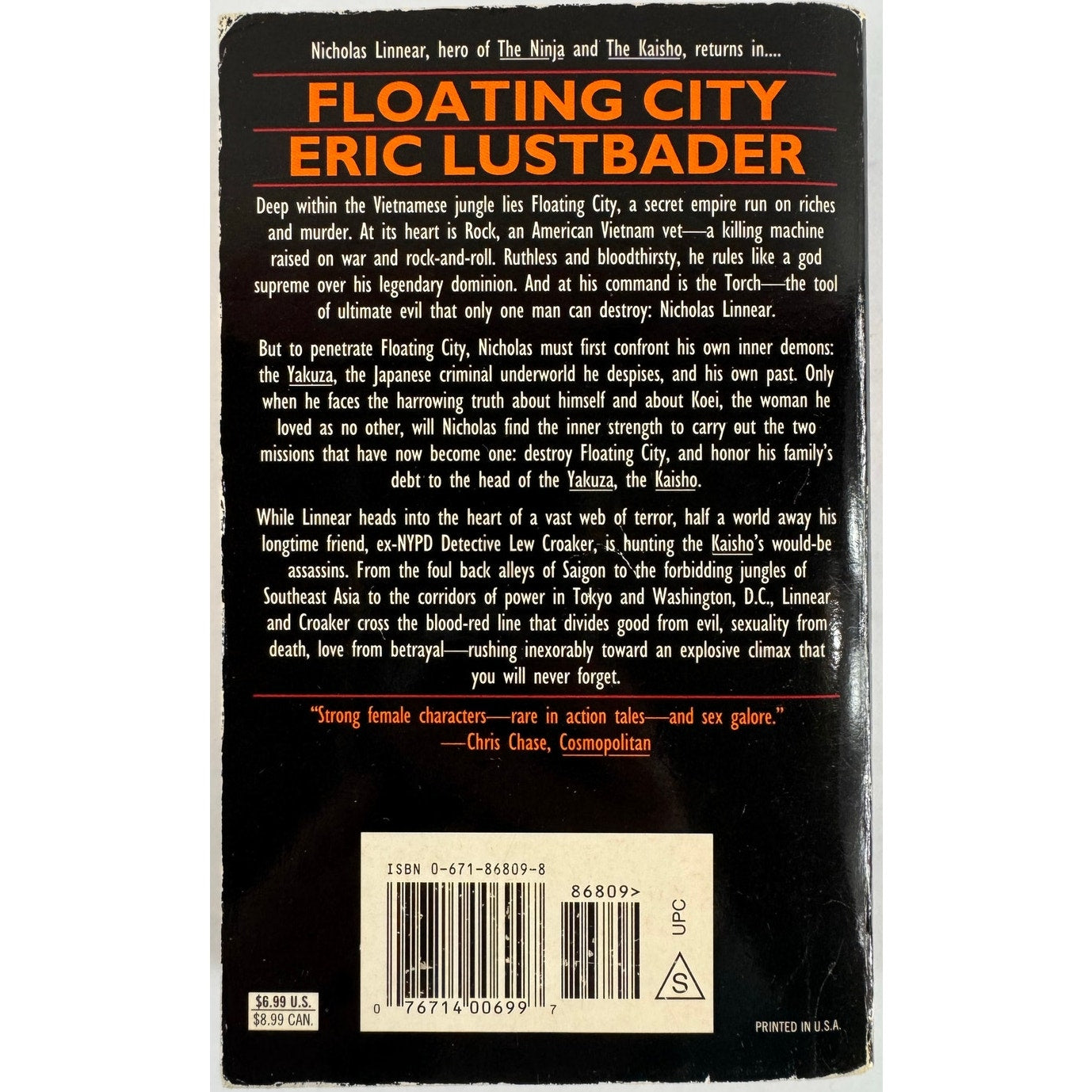 Floating City by Eric Van Lustbader (Paperback)