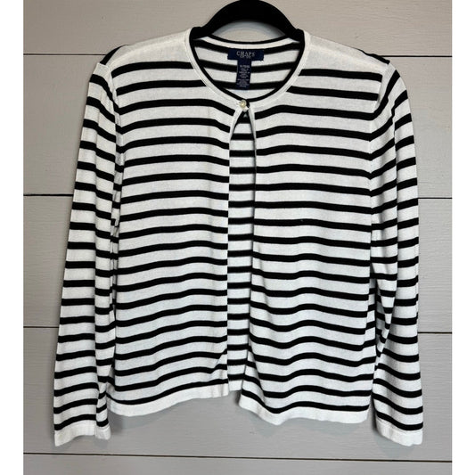 Chaps 3/4 Sleeve Cardigan Women's Size XL
