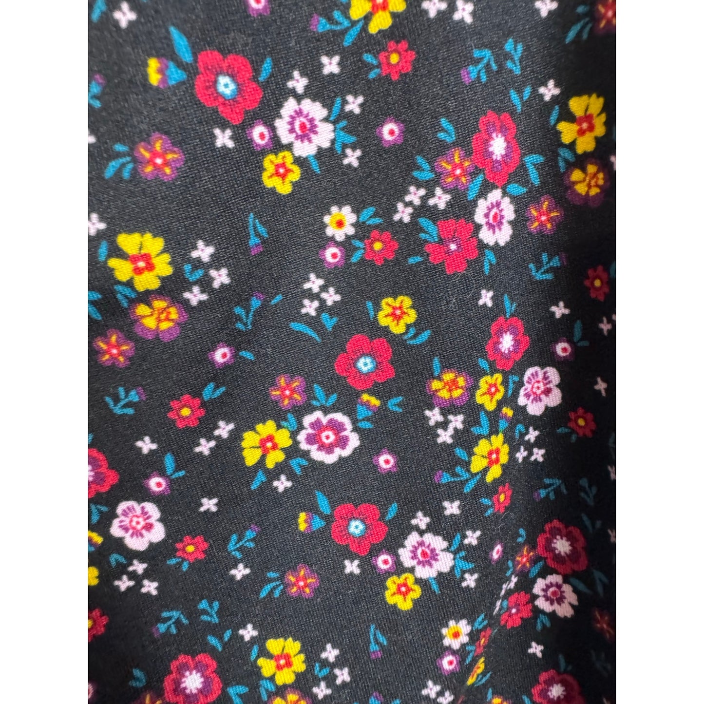 Wonder Nation Black Leggings Girl's Size Large 10/12