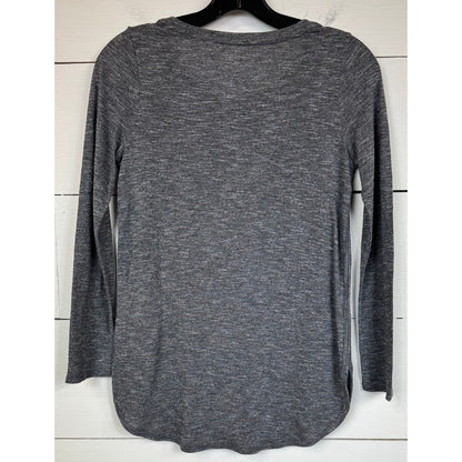 Mudd Gray Long Sleeve T-Shirt Girl's Size 14
