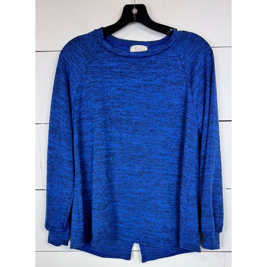 Riah Fashion Long Sleeve Blouse Women's Size Large