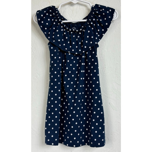 Wonder Nation Blue & White Sleeveless Dress Girl's 2t