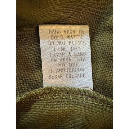 Entro Long Sleeve Green Blouse Women's Size Small