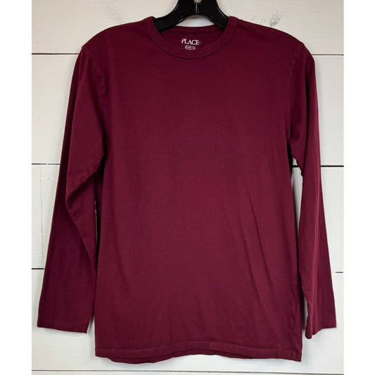 The Children's Place Red Long Sleeve T-shirt Boy's Extra Large 14