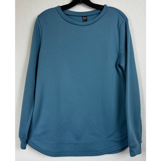 Emery Rose Blue Long Sleeve Shirt Women's Large