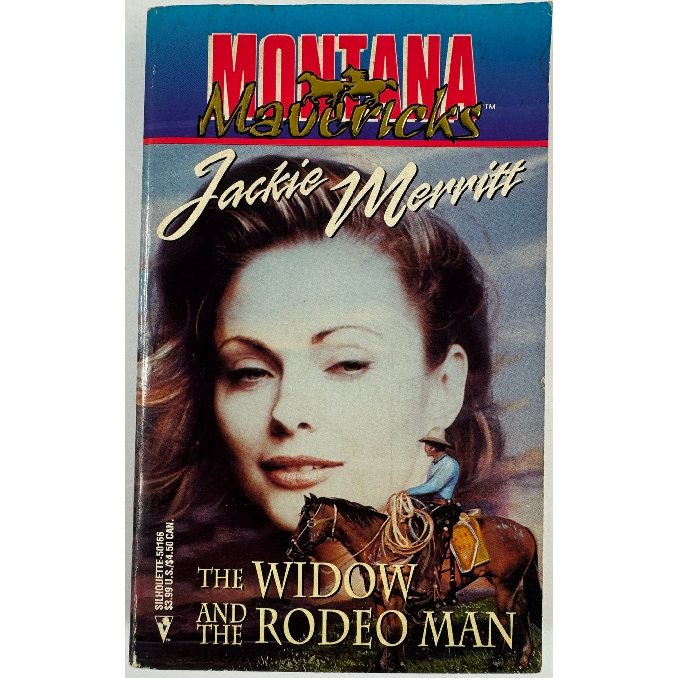 The Widow and the Rodeo Man by Jackie Merritt (Paperback)