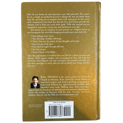 Your Best Life Now Journal by Joel Osteen (Hardcover)