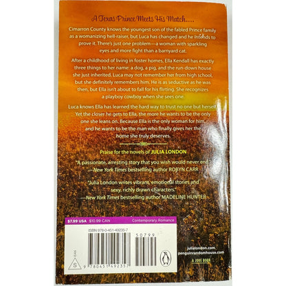 The Charmer in Chaps by Julia London (Paperback)