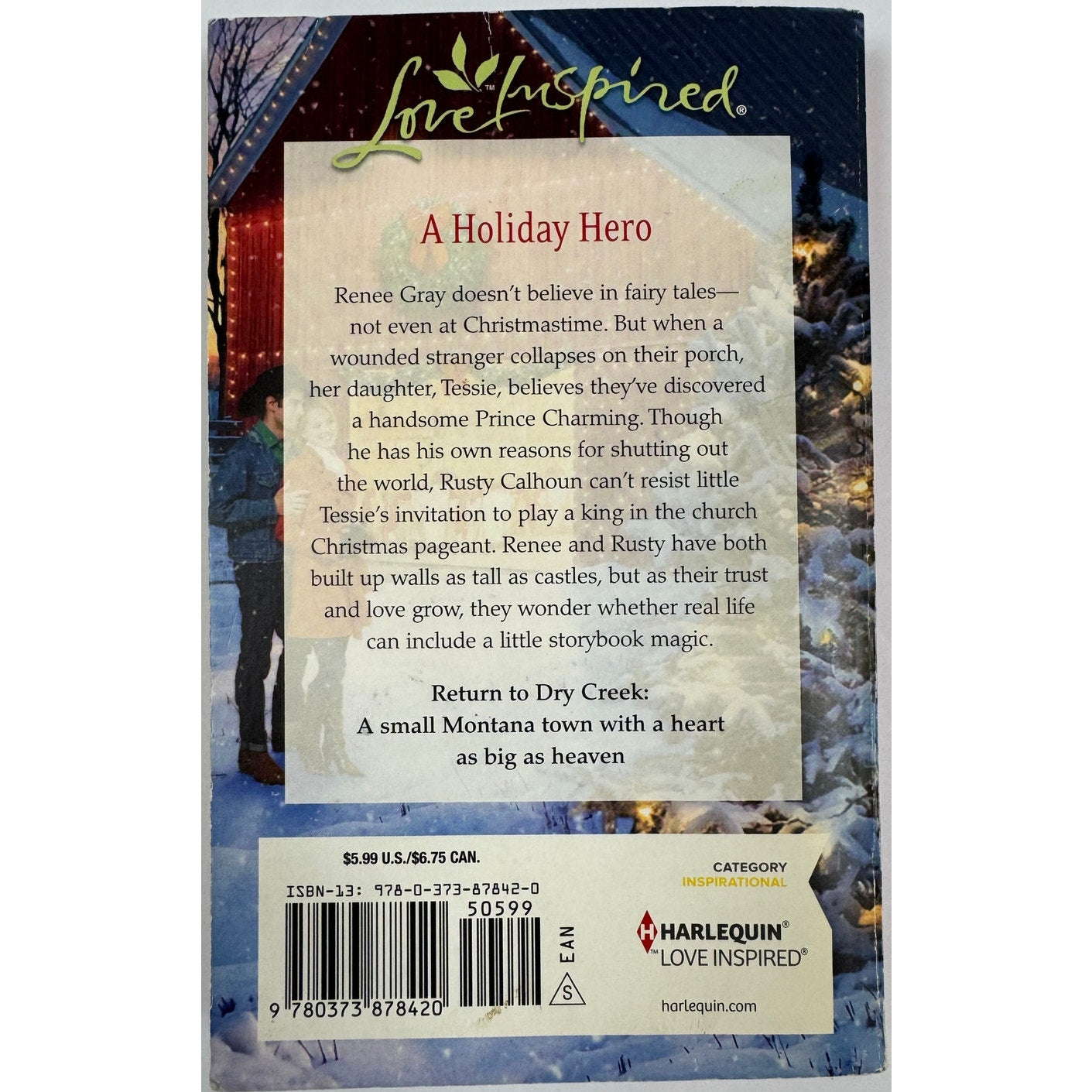 White Christmas in Dry Creek by Janet Tronstad (Paperback)