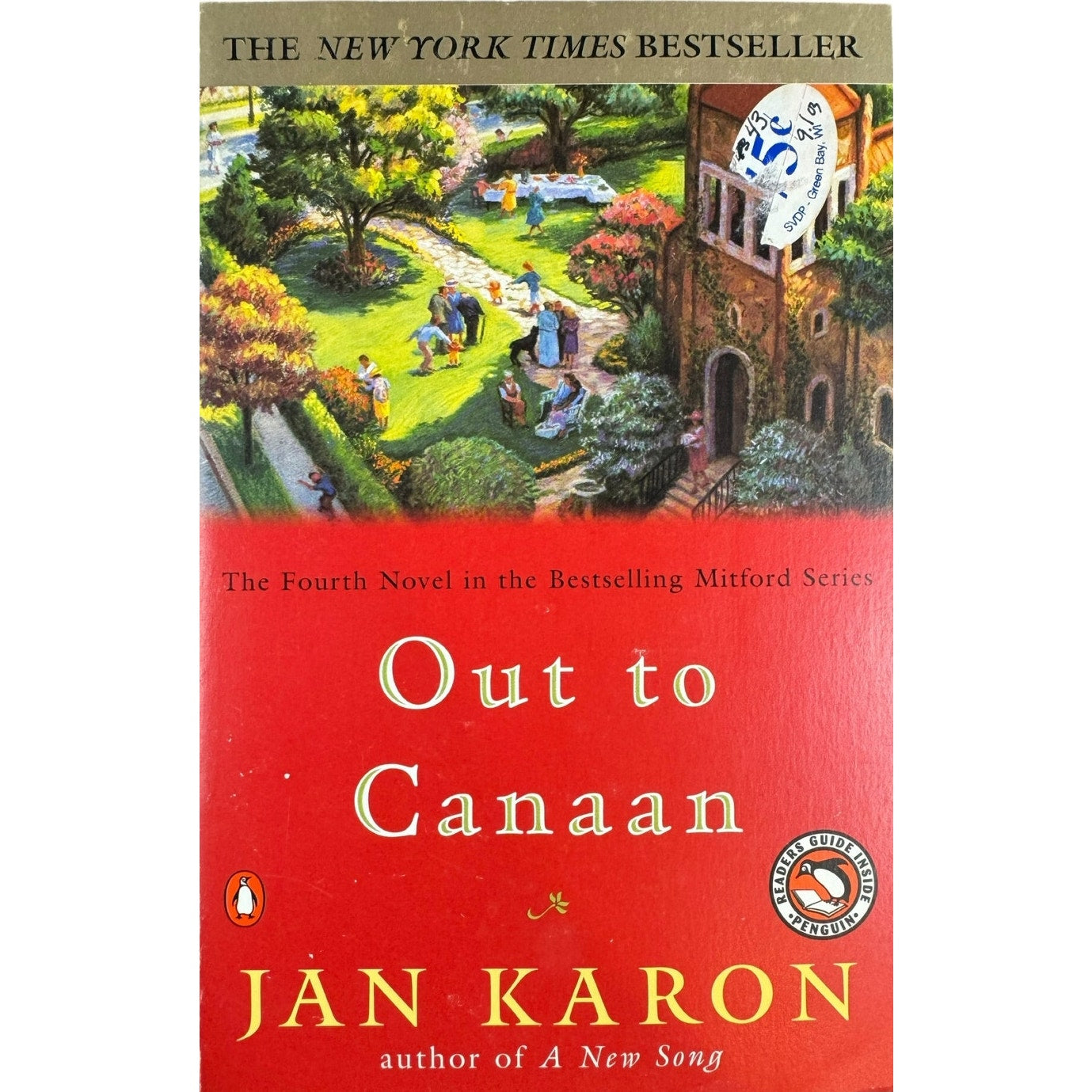 Out to Canaan by Jan Karon (Paperback)