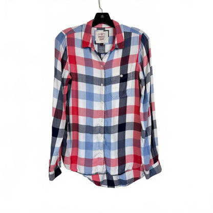 So Long sleeve Button Up Shirt Women's Size Medium