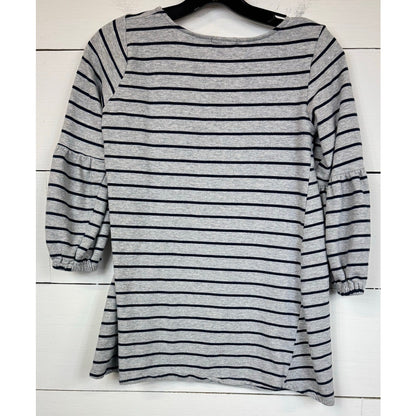 Copper Key Gray Blue Long Sleeve Shirt Girl's Large