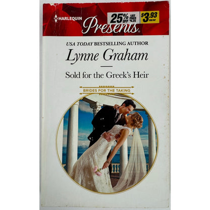 Sold for the Greek's Heir by Lynne Graham (Paperback)