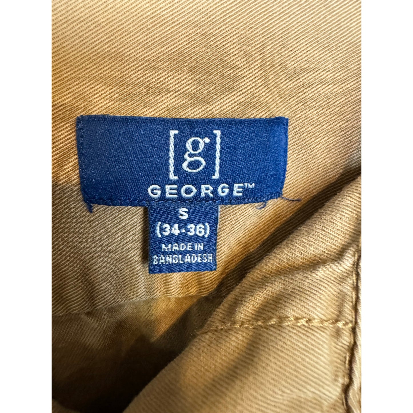 George Long Sleeve Button Up Shirt Men's Size Small