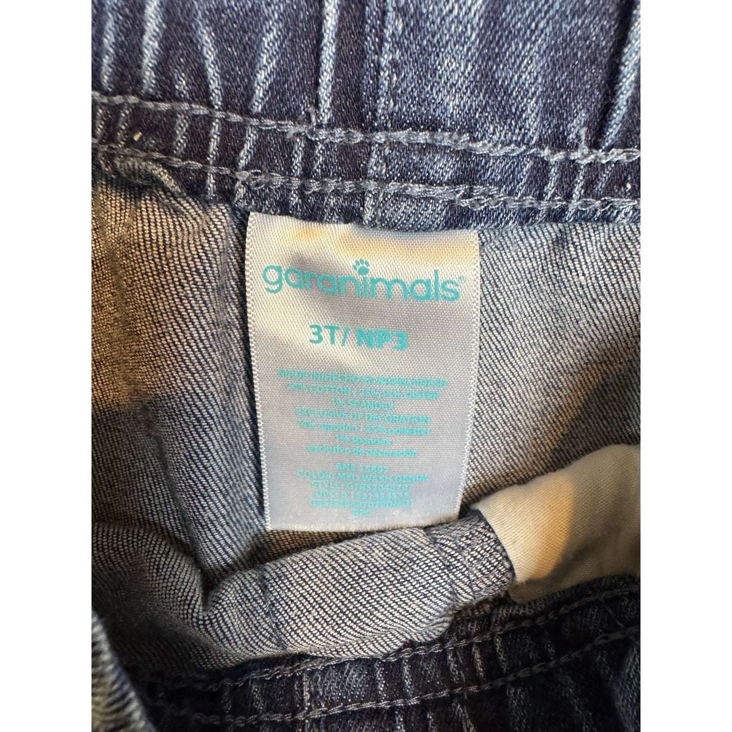 Garanimals Denim Shorts Boy's Size 3t