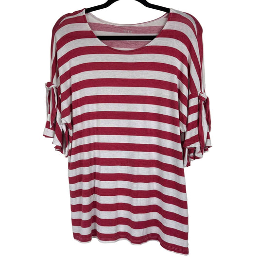 A.n.a. Short Sleeve Blouse Women's Size Large