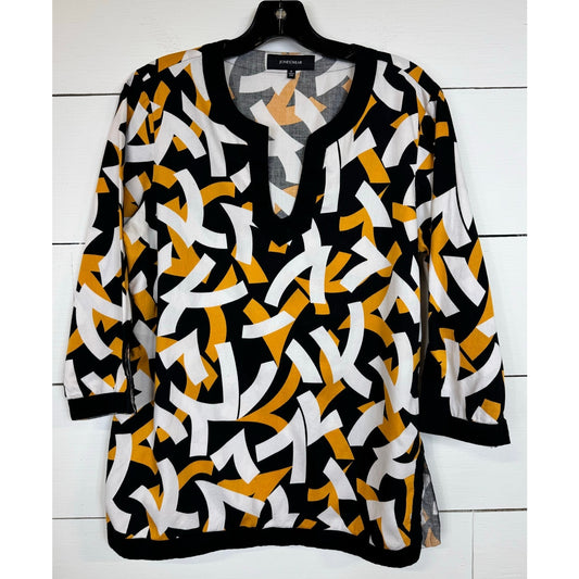 Jones Wear 3/4 Sleeve Blouse Women's Size Medium