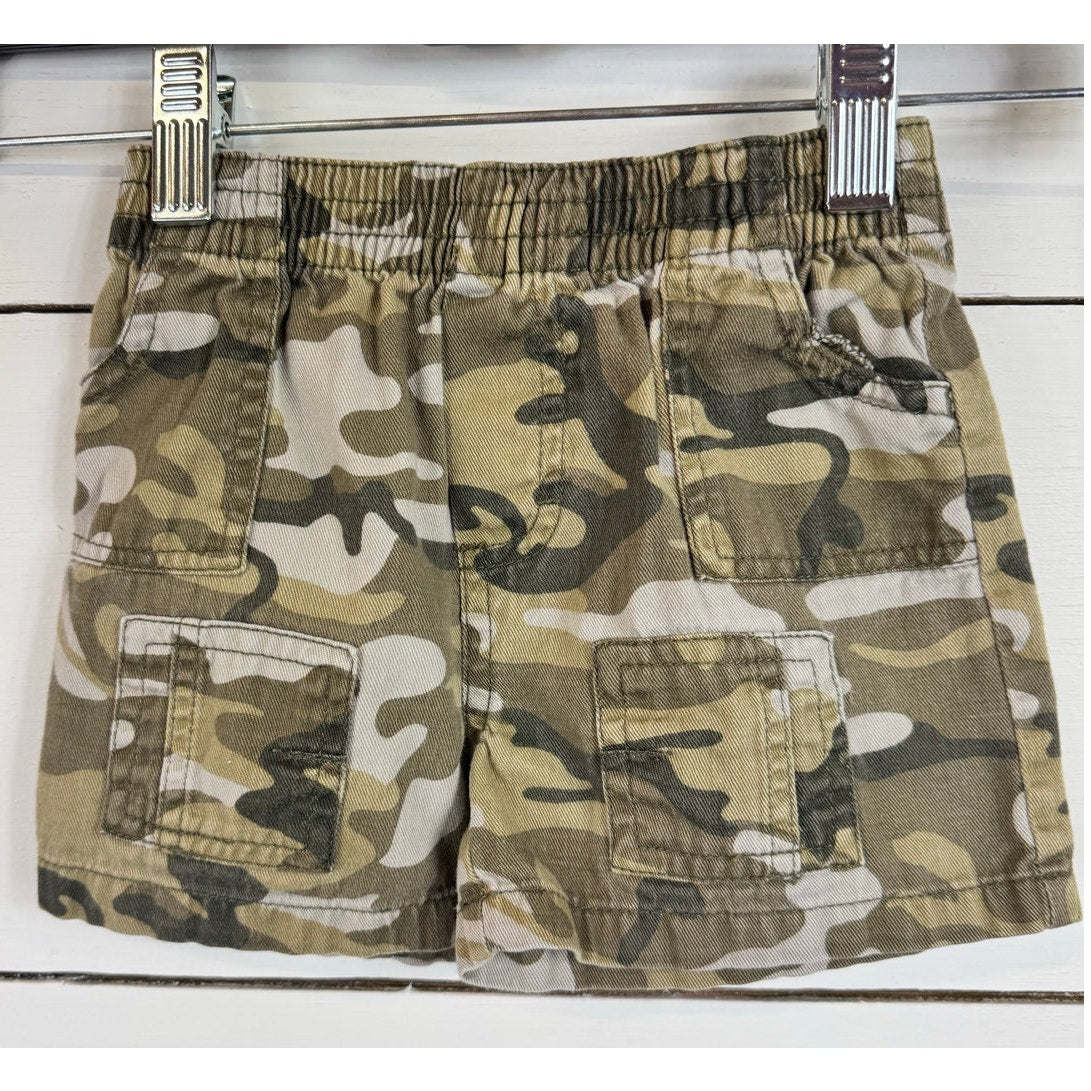 Faded Glory Camo Shorts Boy's Size 6-9 Months