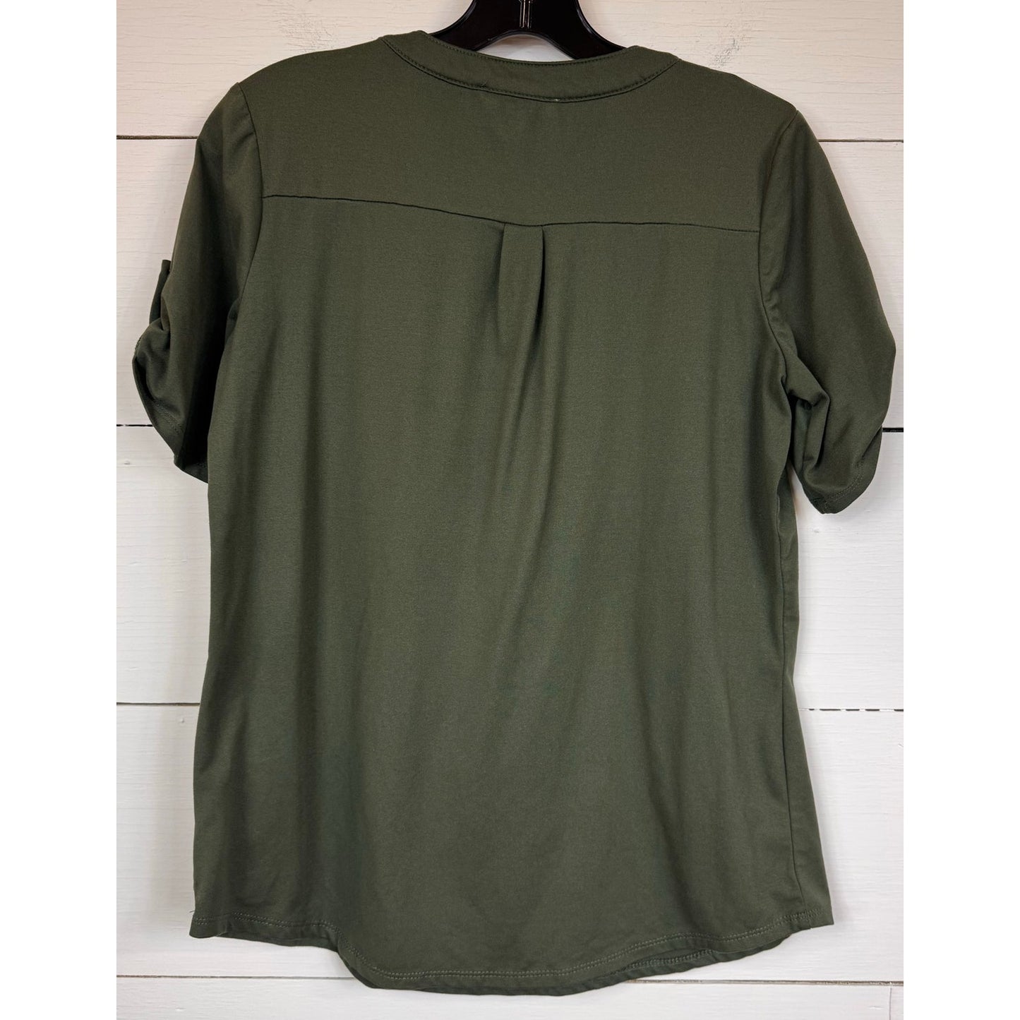 Perseption Concept Green Blouse Women's Size Small