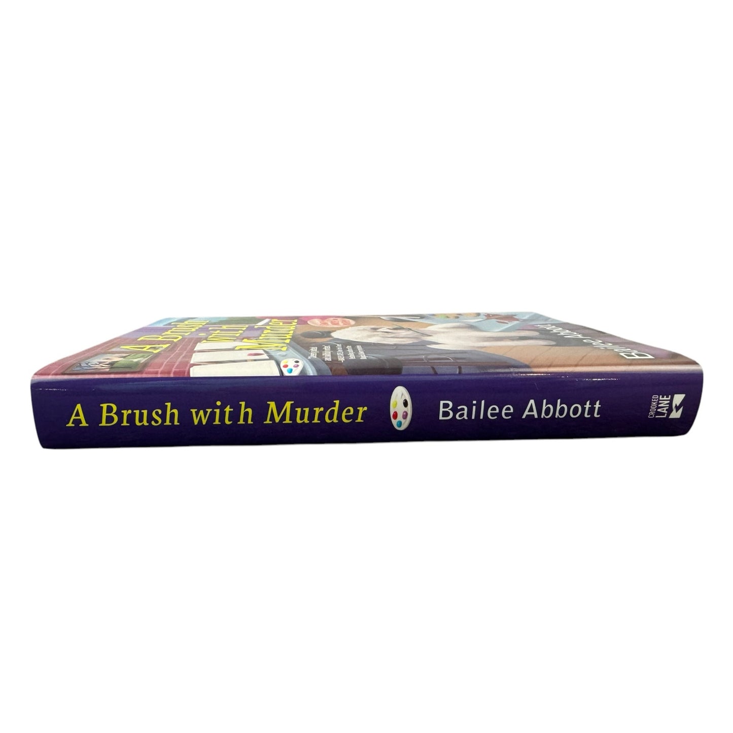 A Brush with Murder by Bailee Abbott (Hardcover)