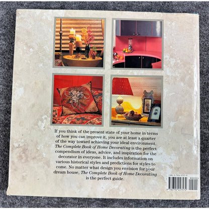 Complete Book of Home Decorating by Barbara Mayer (Hardcover)