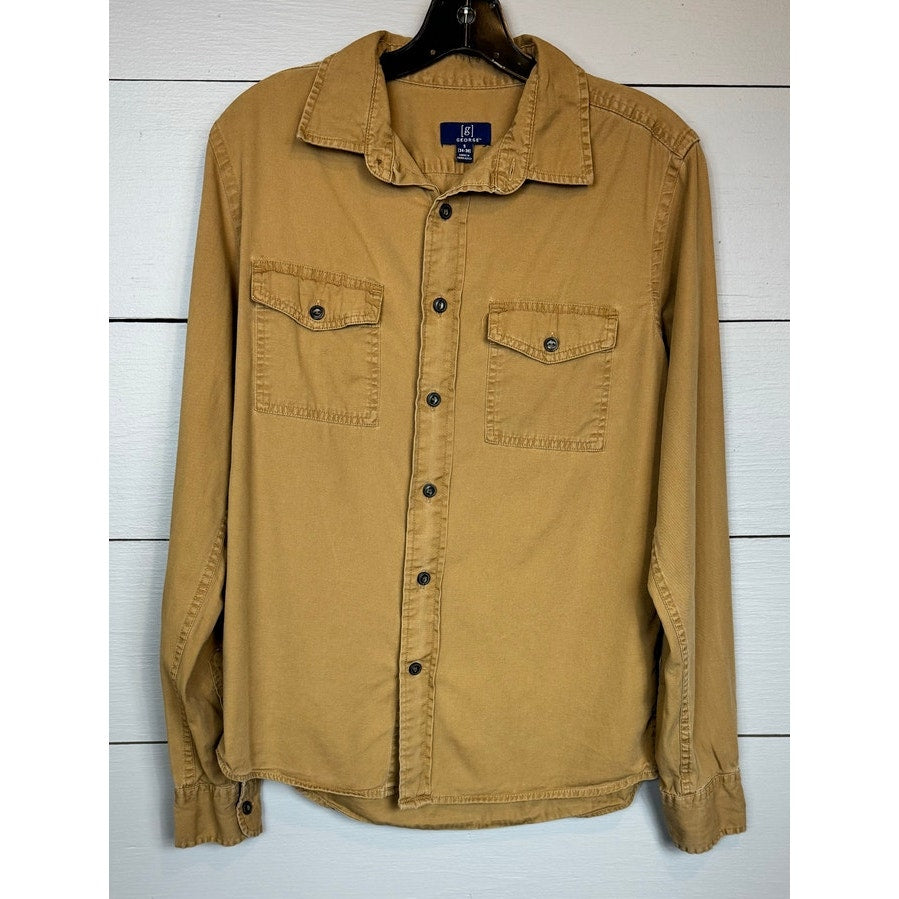 George Long Sleeve Button Up Shirt Men's Size Small