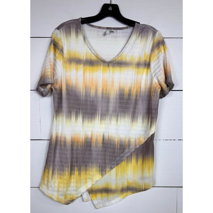 Cato Short Sleeve Blouse Women's Size Small