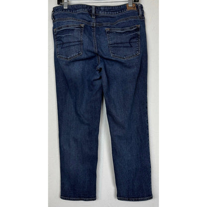 American Eagle Outfitters Blue Straight Jeans Women's Size 10