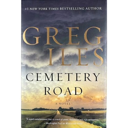 Cemetery Road by Greg Iles (Hardcover) (First Edition) (Signed Edition)