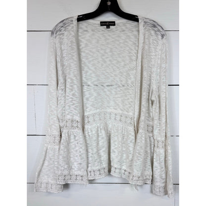 Almost Famous Long Sleeve Cardigan Women's Size Large