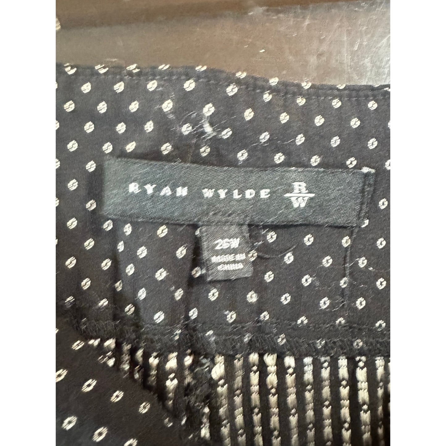 Ryan Wylde Black Chino Ankle Pants Women's 26W