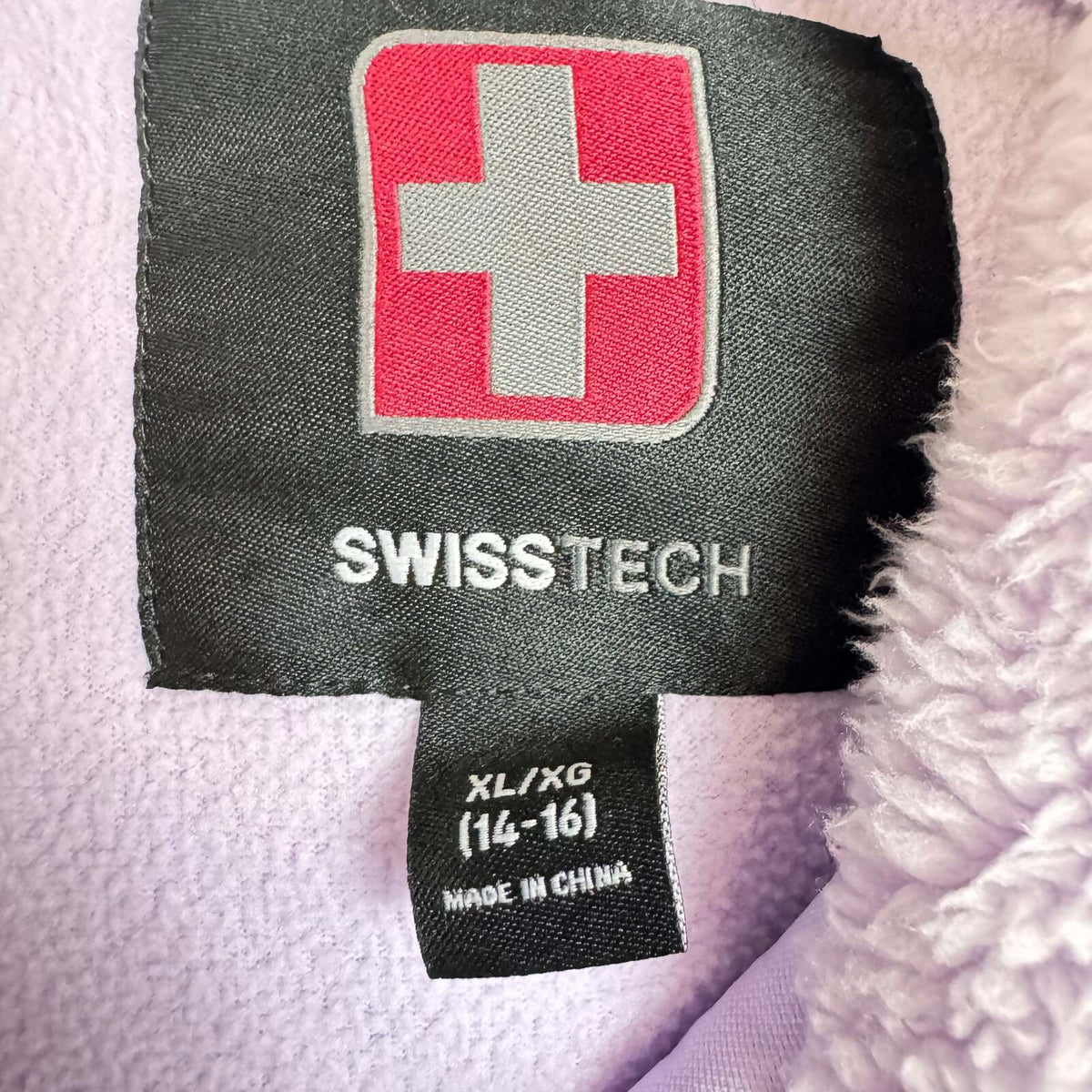 Swiss Tech Purple and Blue Coat Girl's Size XL