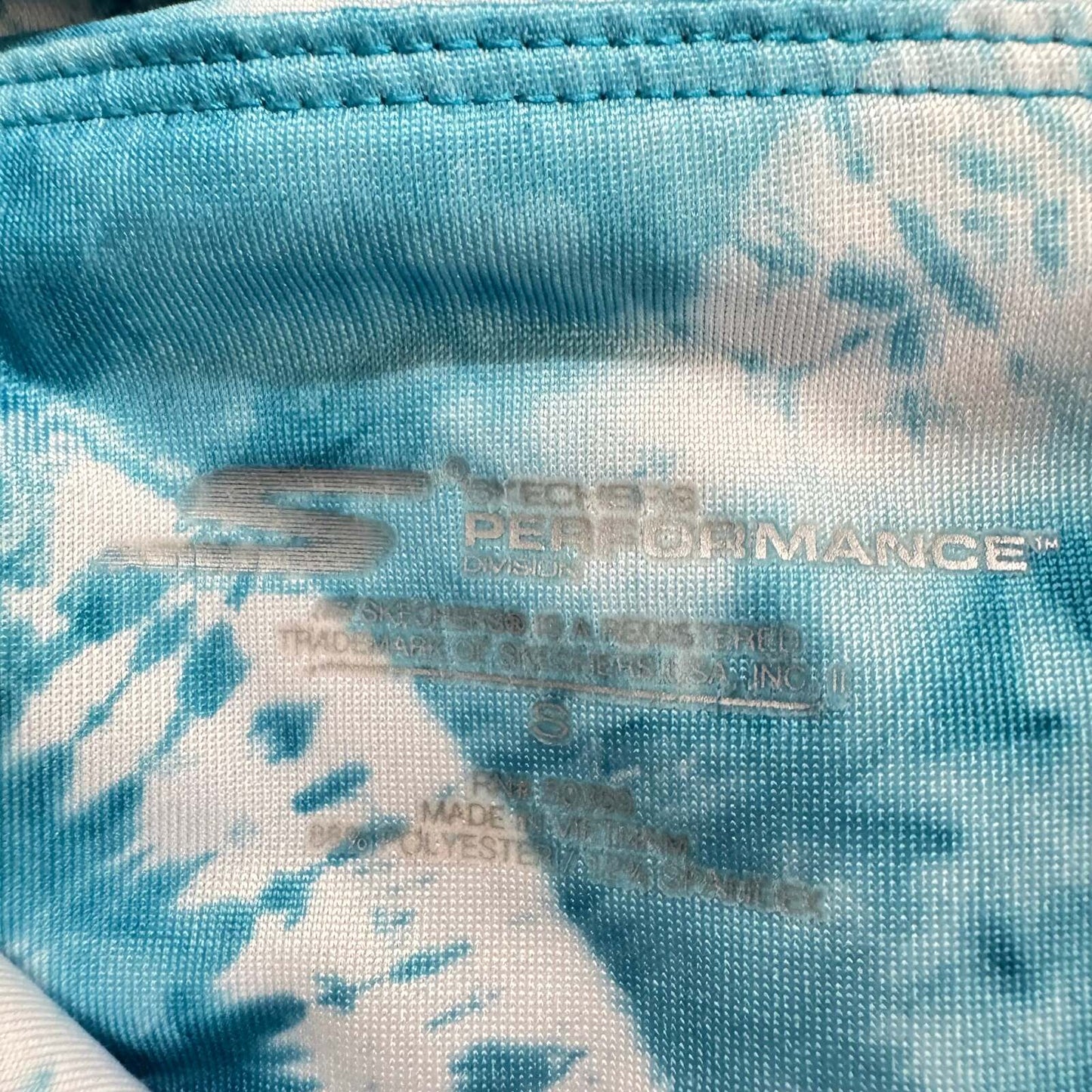 Skechers Blue and White Leggings Women's Size Small