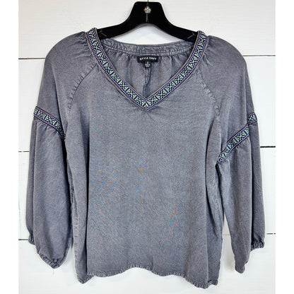 Style Envy 3/4 Sleeve Blouse Women's Size Small