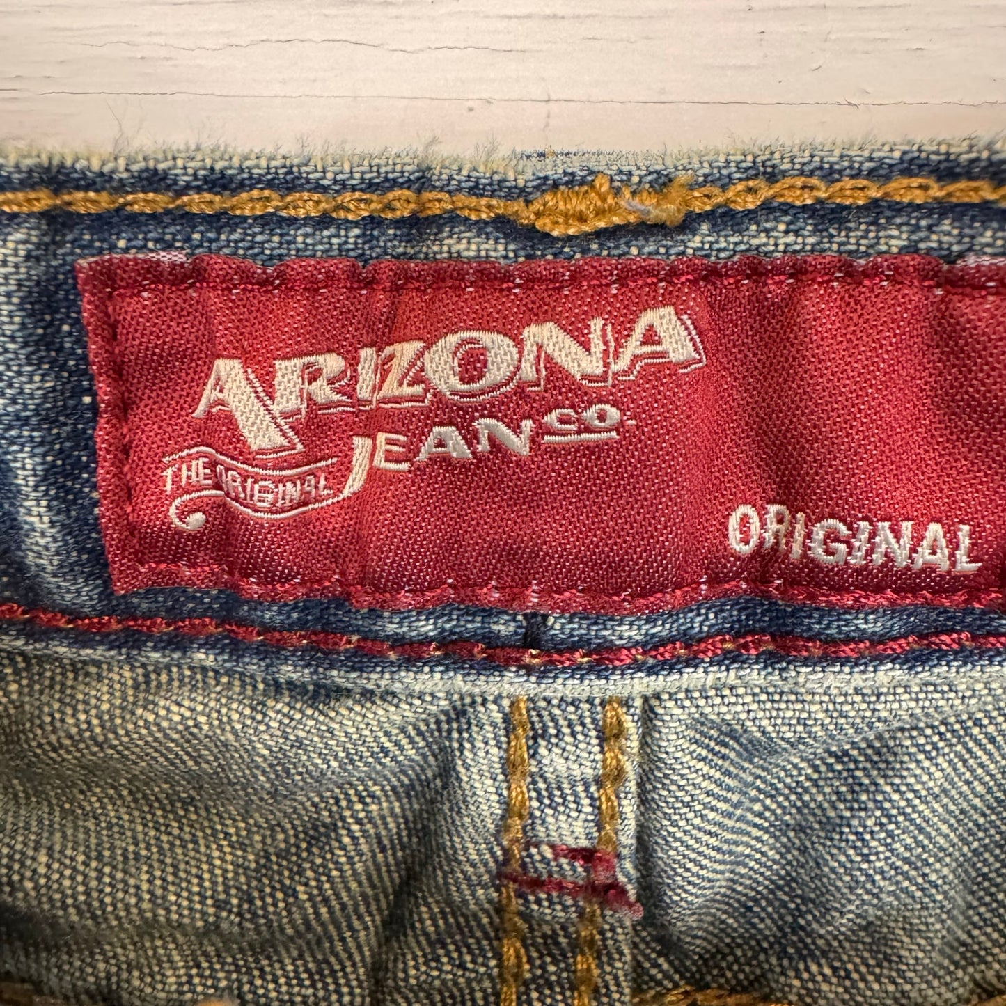 Arizona Straight Cut Jeans Boy's Size 10 Husky