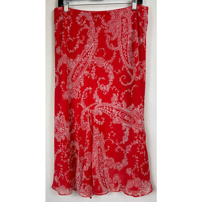 Cato Red Midi Skirt Women's Medium